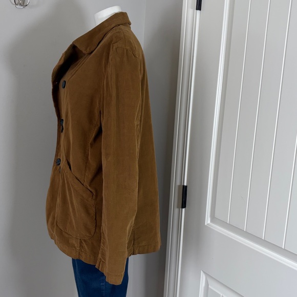 FRANK and EILEEN Belfast Performance Corduroy Jacket Chestnut Brown Sz L - Picture 6 of 13